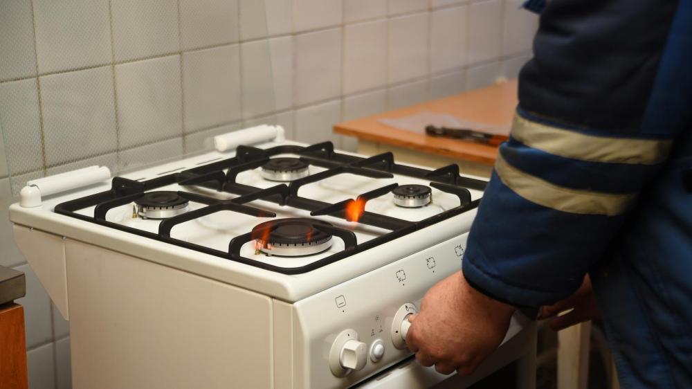 Установка газовой плиты в квартире