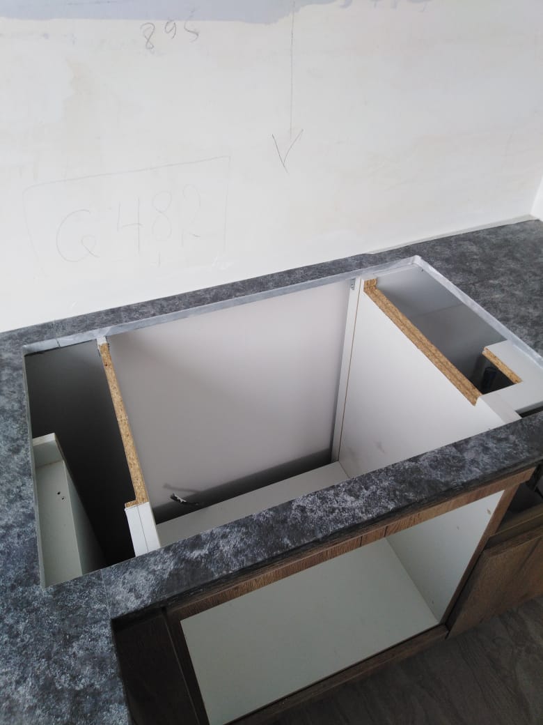 Установка электрической плиты, варочной поверхности, духового шкафа